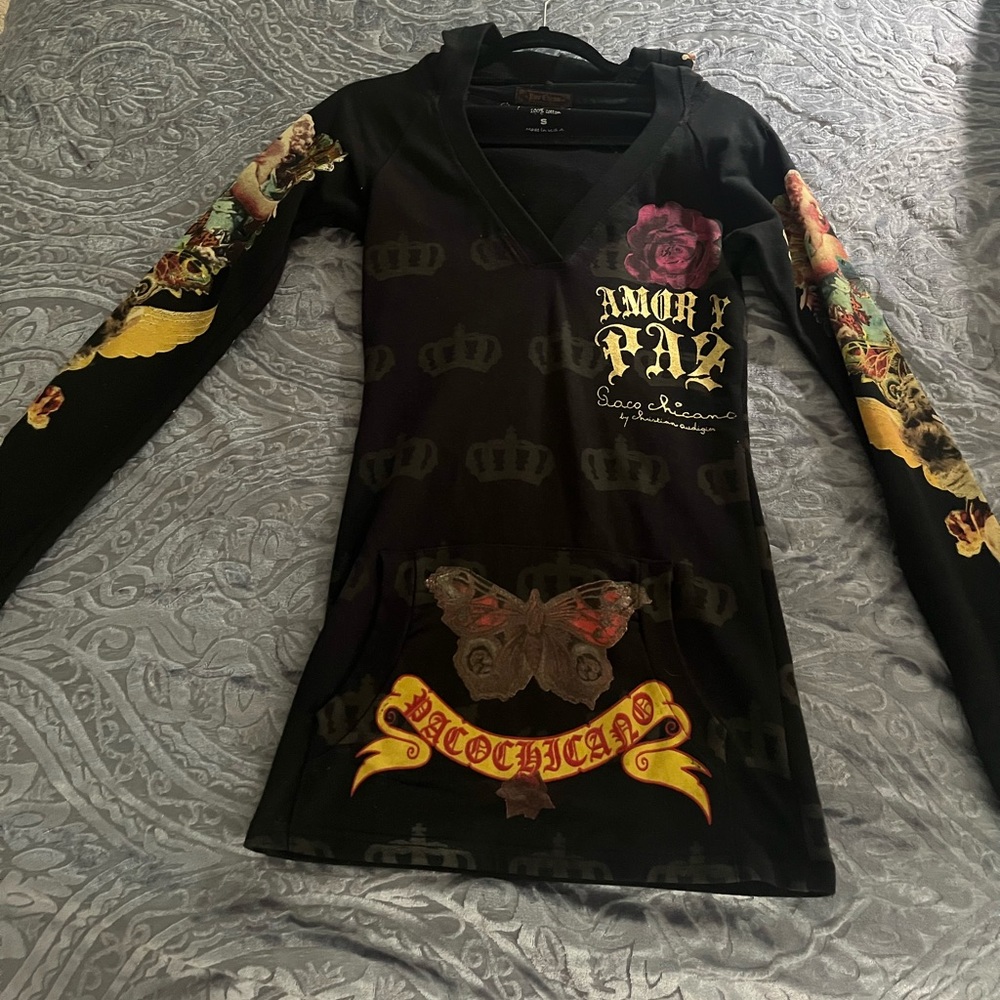 Brand new Christian Audiger sweatshirt dress small